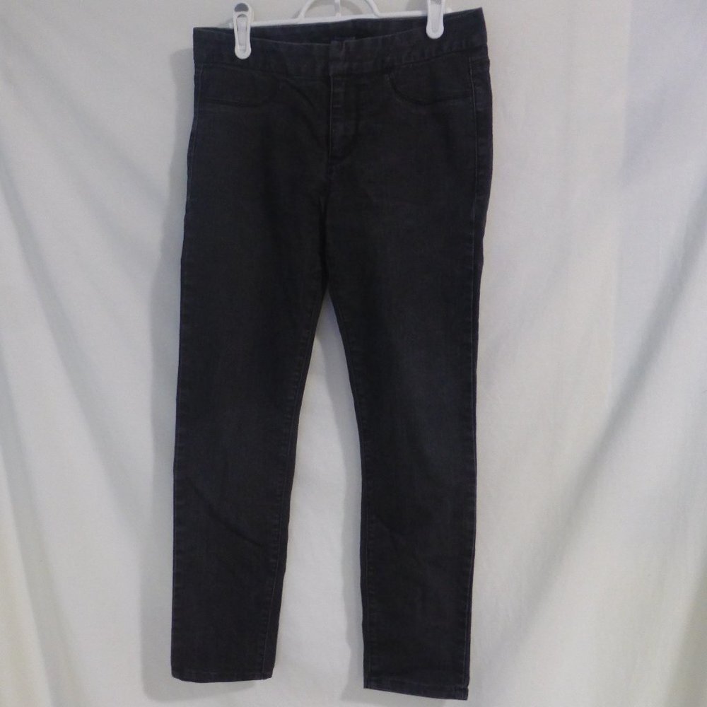 CALVIN KLEIN JEANS, faded black denim, size 6, GUC